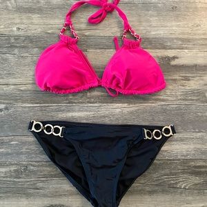 Two-piece bikini swim suit